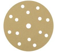 NTools HMF 7 Disque abrasif 150mm avec 15 Trous, Grain 320 | Disque poncage 150mm pour ponceuses excentriques avec ⌀ de plateau de ponçage 150 mm | Grain 320 | 10 pièces