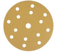 NTools HMF 7 Disque abrasif 150mm avec 15 Trous, Grain 80 | Disque poncage 150mm pour ponceuses excentriques avec ⌀ de plateau de ponçage 150 mm | Grain 80 | 10 pièces