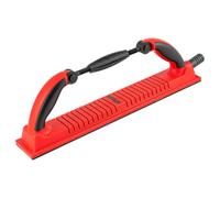 NTools HR R 400 Ponceuse à main flexible avec aspiration et velcro, 70 x 400 mm | Cale à poncer aspirante | Ponçage sans poussière | Système de trous d'aspiration et raccord de tuyau