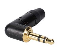 Jack 3.5 mm mâle, coudé Neutrik NTP3RC-B Nombre de pôles: 3 stéréo noir 1 pc(s)
