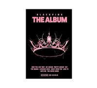 NTRECS K-Pop Blackpink 'The Album' Poster sur toile pour décoration de chambre à coucher, bureau, chambre, cadeau, sans cadre, 30 x 45 cm