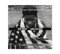 NTRECS Poster sur toile Asap Rocky « Long Live Asap » - Décoration de chambre à coucher - Paysage sportif - Décoration de bureau - Cadeau sans cadre - 30 x 30 cm