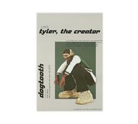 NTRECS Tyler Poster The Creator Godtooth Music Album Cover Poster Toile Décoration murale Impression sur toile pour salon, chambre à coucher Sans cadre 30 x 45 cm