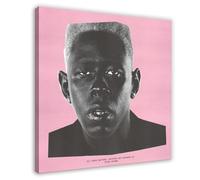 NTRECS Tyler The Creator Poster de l'album Igor Tracklist - Poster sur toile - Décoration pour chambre à coucher, bureau, chambre à coucher, bureau, cadeau - 30 x 30 cm