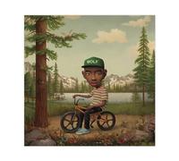NTRECS Tyler The Creator Wolf Couverture de l'album Poster sur toile Décoration murale pour salon, chambre à coucher, style sans cadre 30 x 30 cm