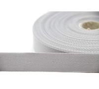 nts Nähtechnik Rouleau de ruban sergé de 50 m - 84 % coton (gris clair, 1,5)
