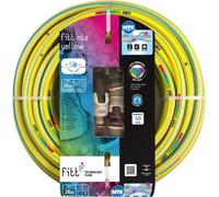NTS YELLOW 1/2"" (12,5 mm) 20 m Tuyau d'Arrosage pour Jardins pour Utilisation Intensive, avec Lance à Débit Réglable et Raccords