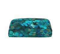 NTVOWPZO Grande trousse à crayons à paillettes pour bureau, petite pochette à fermeture éclair pour crayons, Argent, One Size, Trousse à crayons