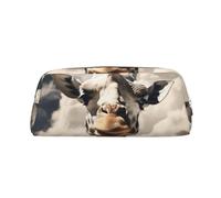 NTVOWPZO Grande trousse à crayons avec motif girafe dans les nuages - Petite pochette à fermeture éclair pour le bureau, Argent, One Size, Trousse à crayons