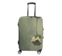 NTVOWPZO Housse de protection pour bagages de voyage en élasthanne, lavable, couverture de bagages sèche, grainée, élastique, résistante aux rayures, housse de protection pour bagages de 45,7 à 81,3