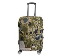 NTVOWPZO Housse de protection pour bagages de voyage en élasthanne lavable en patchwork hibou élastique résistant aux rayures pour bagages de 45,7 à 81,3 cm, Style-2, XL