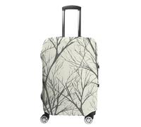 NTVOWPZO Housse de protection pour bagages de voyage en élasthanne lavable en patchwork hibou élastique résistant aux rayures pour bagages de 45,7 à 81,3 cm, Style-4, M