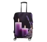 NTVOWPZO Housse de protection pour bagages de voyage en élasthanne lavable motif cactus élastique résistant aux rayures pour bagages de 45,7 à 81,3 cm, Style-5, L