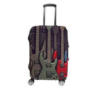 NTVOWPZO Housse de protection pour bagages de voyage en élasthanne, lavable, motif courbé abstrait, élastique, résistant aux rayures, convient aux bagages de 45,7 à 81,3 cm, Style 1-3, XL