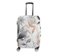 NTVOWPZO Housse de protection pour bagages de voyage en élasthanne, lavable, motif poisson jaune clair, élastique, résistant aux rayures, housse de protection pour bagages de 45,7 à 81,3 cm, Style-5,