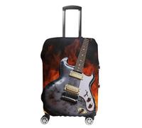 NTVOWPZO Housse de protection pour bagages de voyage en élasthanne lavable pour guitare rock élastique résistant aux rayures pour bagages de 45,7 à 81,3 cm, Style :, XL