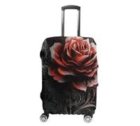 NTVOWPZO Housse de protection pour bagages de voyage en élasthanne, lavable, rose plate, élastique, résistante aux rayures, convient aux bagages de 45,7 à 81,3 cm, Couleur-5, L