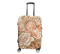 NTVOWPZO Housse de protection pour bagages de voyage en élasthanne lavable style floral romantique élastique résistant aux rayures pour bagages de 45,7 à 81,3 cm, Style-5, XL