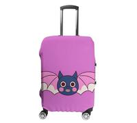 NTVOWPZO Housses de bagage pour valise, housse de protection pour valise, housse de protection pour valise, motif chauve-souris, élastique, lavable pour bagages de 48,3 à 81,3 cm, Style :, S