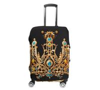 NTVOWPZO Housses de bagage pour valise, housse de protection pour valise, housse de protection pour valise, couronne d'abeille, élastique, lavable, convient aux bagages de 48 à 81 cm, Style :, M