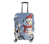 NTVOWPZO Housses de bagage pour valise, housse de protection pour valise, pingouins, élastique, lavable, convient aux bagages de 48,3 à 81,3 cm, Style :, S