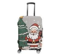 NTVOWPZO Housses de bagage pour valises de voyage, housse de protection de valise, housse de protection de Noël en forme de mouton, housse de valise élastique lavable pour bagages de 48,3 à 81,3 cm,