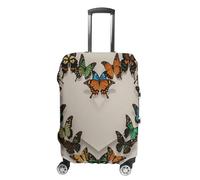 NTVOWPZO Housses de bagage pour valises de voyage, housse de protection en forme de papillon, housse élastique lavable pour bagages de 48,3 à 81,3 cm, Style :, M