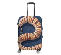 NTVOWPZO Housses de bagage pour valises de voyage, housse de protection en forme de ver biologique, élastique, lavable pour bagages de 48,3 à 81,3 cm, Style :, M