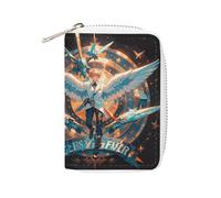 NTVOWPZO Porte-cartes de crédit pour homme - Porte-cartes de visite souple - The Spirit of Flight - Avec fermeture éclair - Style : 16 x 11,5 cm - Style : 16 x 11,5 cm, Style :, 16x11.5cm