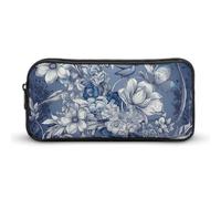 NTVOWPZO Trousse à stylos esthétique avec fleurs - Trousse de maquillage portable pour bureau, style, 22 x 12 x 5 cm, Style :, 22*12*5cm, Trousse à crayons