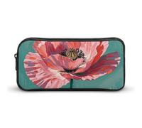 NTVOWPZO Trousse à stylos esthétique, couleur fleurs, portable, trousse de maquillage, organisateur de bureau pour bureau, style, 22 x 12 x 5 cm, trousse à crayons, Style :, 22*12*5cm, Trousse à