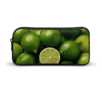 NTVOWPZO Trousse à stylos esthétique, vert citron frais, trousse de maquillage, organiseur de bureau pour bureau, style, 22 x 12 x 5 cm, trousse à crayons, Style :, 22*12*5cm, Trousse à crayons