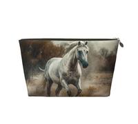 NTVOWPZO Trousse de toilette de voyage pour femmes et hommes, sac de maquillage de grande capacité, résistant à l'eau, sac de rangement pour cosmétiques, doré, Taille unique