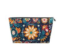 NTVOWPZO Trousse de toilette de voyage pour homme et femme - Différents motifs - Grande capacité - Résistante à l'eau, Argenté., Taille unique