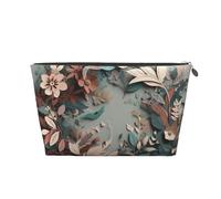 NTVOWPZO Trousse de toilette de voyage pour homme et femme - Guirlande de papier découpé - Grande capacité - Résistante à l'eau, Argenté., Taille unique