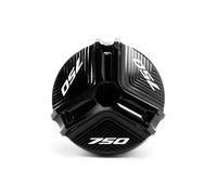 NTWNTW Couvercle de réservoir de Liquide de Frein Avant de Moto, Bouchon de Remplissage d'huile, Compatible avec Les modèles 750 750 750 2020-2024 2025 X ADV 750 X-ADV(Oil Cap-Black)