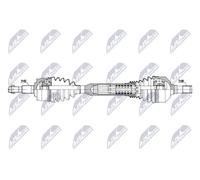 NTY Arbre d’entraînement NPW-CH-170 Pour Jeep, 616 mm, Avant
