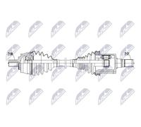 NTY Arbre de transmission NPW-VV-158 – Pour Volvo XC40 Avant gauche