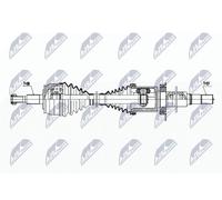 NTY Arbre d’EntrInd Moins 37/38 Avant Droit, 1024 mm, NPW-WW-255 pour VW