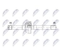 NTY Arbre de Transmission Avant Droit pour Nissan Patrol GR IV 2.8 TD 4.2 Cat