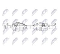 NTY Arbre de transmission NPW-PE-126 Citroën DS Peugeot 657 mm gauche AV