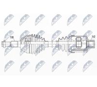 Essieu moteur NTY NPW-PL-146