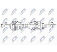 NTY Arbre de Transmission NPW-RE-192 Fiat Nissan Renault 39/29 Droite Avant