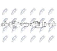 Arbre de transmission avant droit TEKNÖR NPW-NS-096