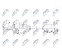 NTY Arbre d'entraînement NPW-VW-151 Compatible avec: AUDI A3, A3, A3 Cabriolet, A3 Limousine, A3 Sportback, Q2, SEAT LEON, LEON, LEON SC, LEON ST, SKODA OCTAVIA II, OCTAVIA II Combi, SUPERB II