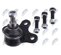 NTY Bielle/Rotule de guidage ZSD-WW-019 Pour Seat VW, Essieu avant droit, acier