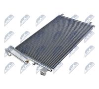 NTY Condenseur de climatisation CCS-NS-019 pour NISSAN QASHQAI +2 I avec sèche-linge aluminium