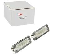 NTY Éclairage de plaque d'immatriculation ELP-FT-000 côté conducteur ou passager