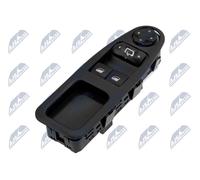 NTY Interrupteur de lève-vitre EWS-CT-001 avant gauche pour CITROËN, FIAT, PEUGEOT