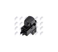 NTY Interrupteur de lève-vitre EWS-NS-013 Bouton-poussoir Noir manuel